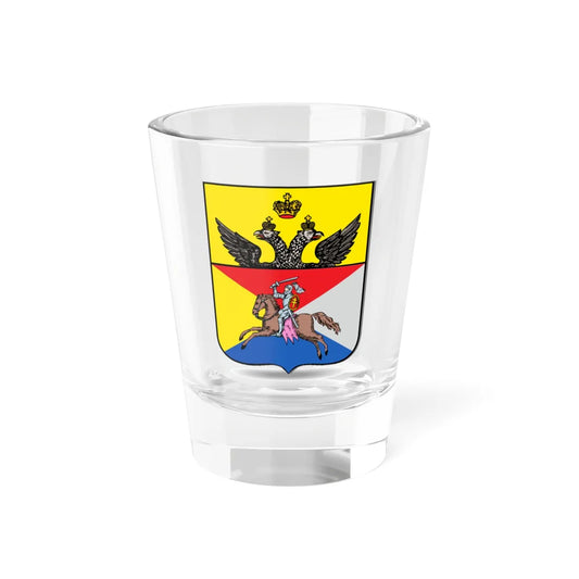 Coat of arms of Surazh 1781 (Belarus) (Coat of Arms) Shot Glass 1.5oz 1.5oz - Go Mug Yourself