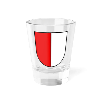 Coat of arms of Sursee (Switzerland) (Coat of Arms) Shot Glass 1.5oz 1.5oz - Go Mug Yourself