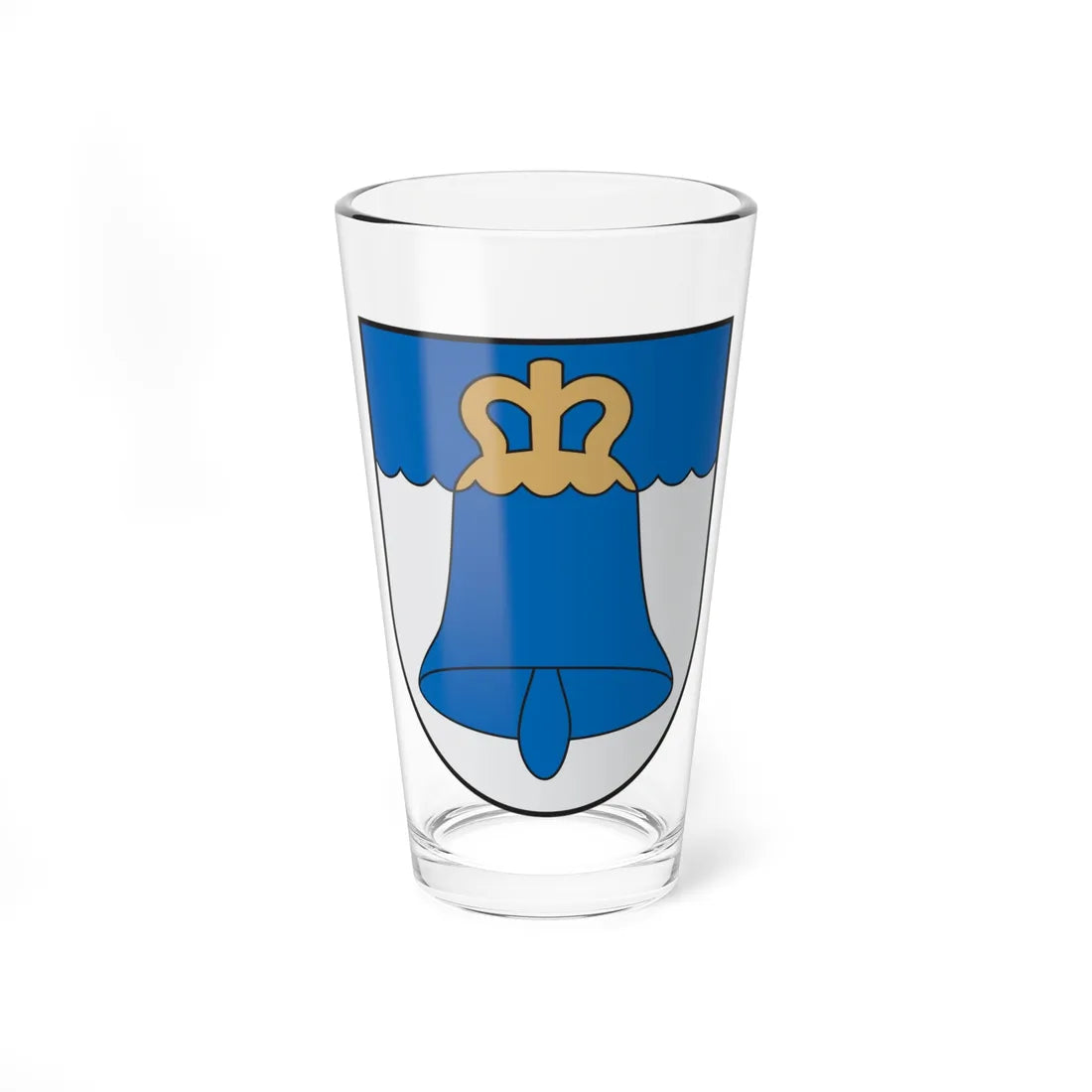 Coat of arms of Svėdasai (Lithuania) (Coat of Arms) Pint Glass 16oz 16oz - Go Mug Yourself
