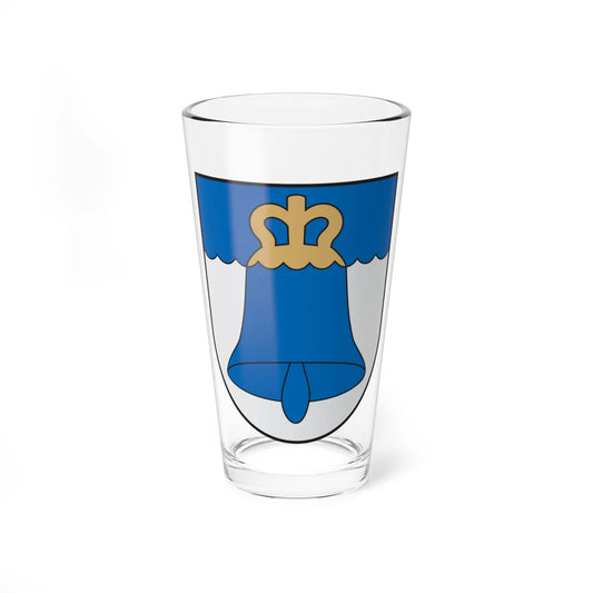 Coat of arms of Svėdasai (Lithuania) (Coat of Arms) Pint Glass 16oz 16oz - Go Mug Yourself