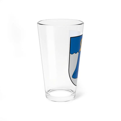 Coat of arms of Svėdasai (Lithuania) (Coat of Arms) Pint Glass 16oz - Go Mug Yourself