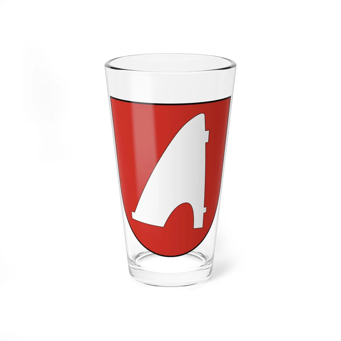Coat of Arms of Svidník (Slovakia) (Coat of Arms) Pint Glass 16oz 16oz - Go Mug Yourself