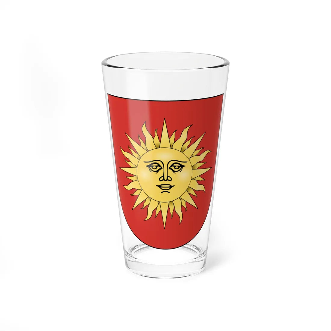 Coat of Arms of Svietlahorsk (Belarus) (Coat of Arms) Pint Glass 16oz 16oz - Go Mug Yourself