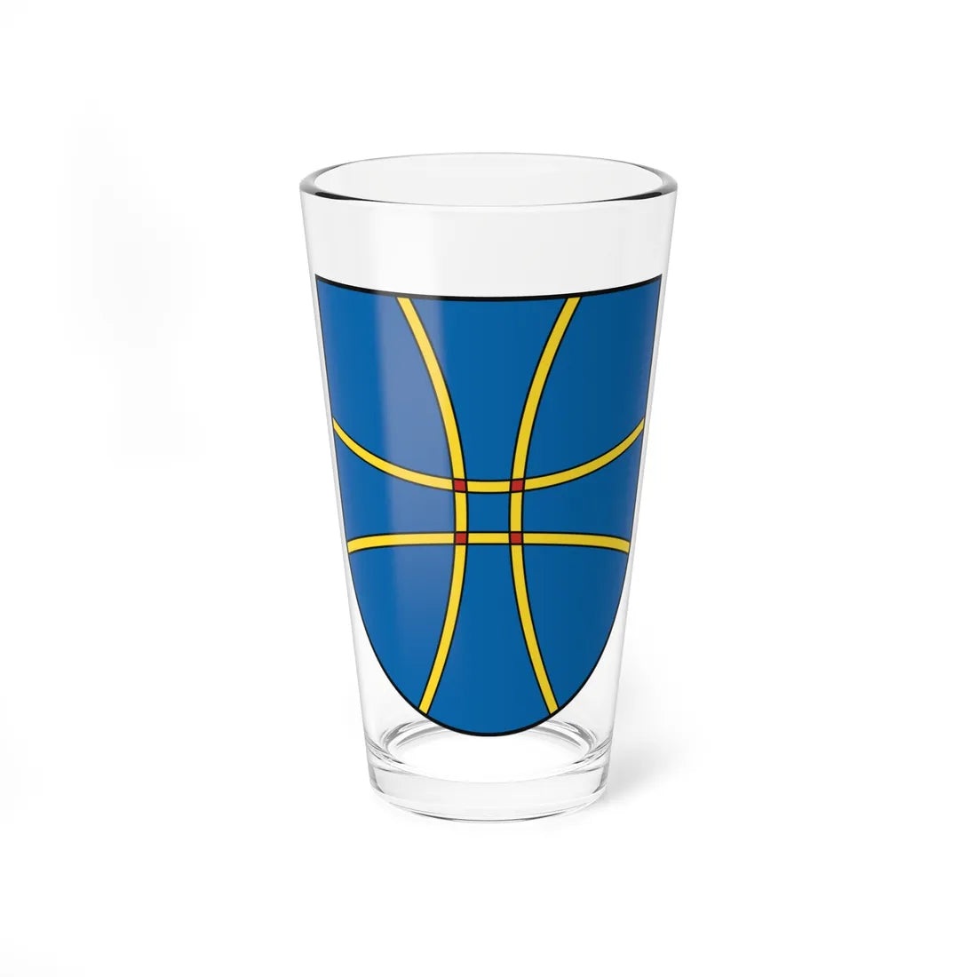 Coat of Arms of Svätý Kríž (Slovakia) (Coat of Arms) Pint Glass 16oz 16oz - Go Mug Yourself