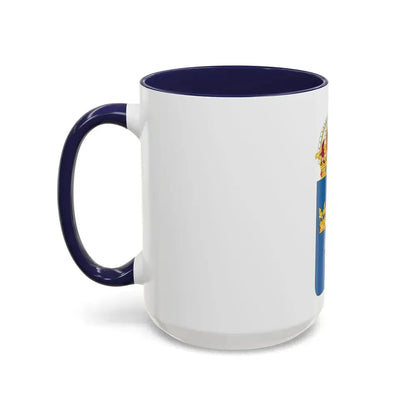Coat of arms of Sweden - Accent Coffee Mug - Go Mug Yourself