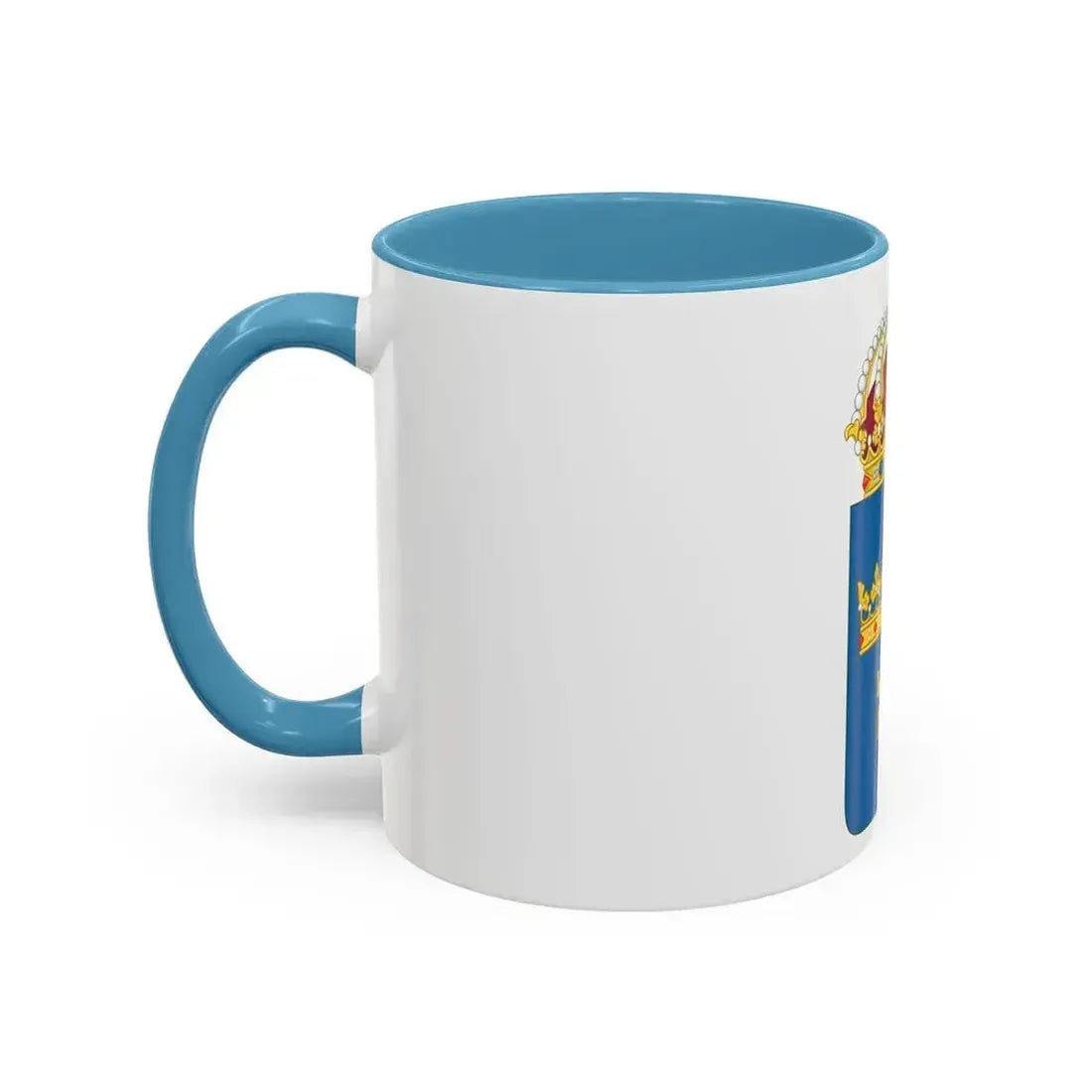 Coat of arms of Sweden - Accent Coffee Mug - Go Mug Yourself