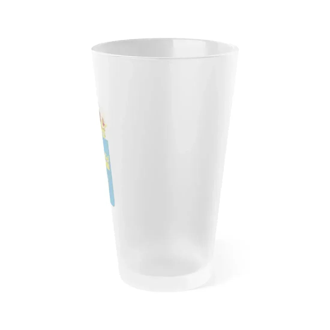 Coat of arms of Sweden - Frosted Pint Glass 16oz - Go Mug Yourself