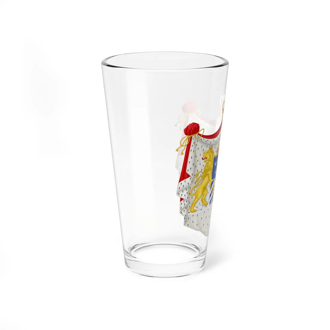 Coat of arms of Sweden-Norway 1844 (Norway) (Coat of Arms) Pint Glass 16oz - Go Mug Yourself