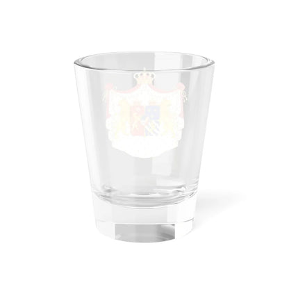 Coat of arms of Sweden-Norway 1844 (Sweden) (Coat of Arms) Shot Glass 1.5oz - Go Mug Yourself