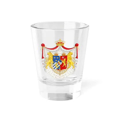 Coat of arms of Sweden-Norway 1844 with orders (Sweden) (Coat of Arms) Shot Glass 1.5oz 1.5oz - Go Mug Yourself