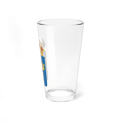 Coat of arms of Sweden (Sweden) (Coat of Arms) Pint Glass 16oz - Go Mug Yourself