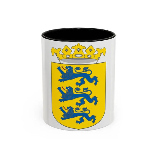 Coat of arms of Swedish Estonia - Accent Coffee Mug 11oz Black - Go Mug Yourself