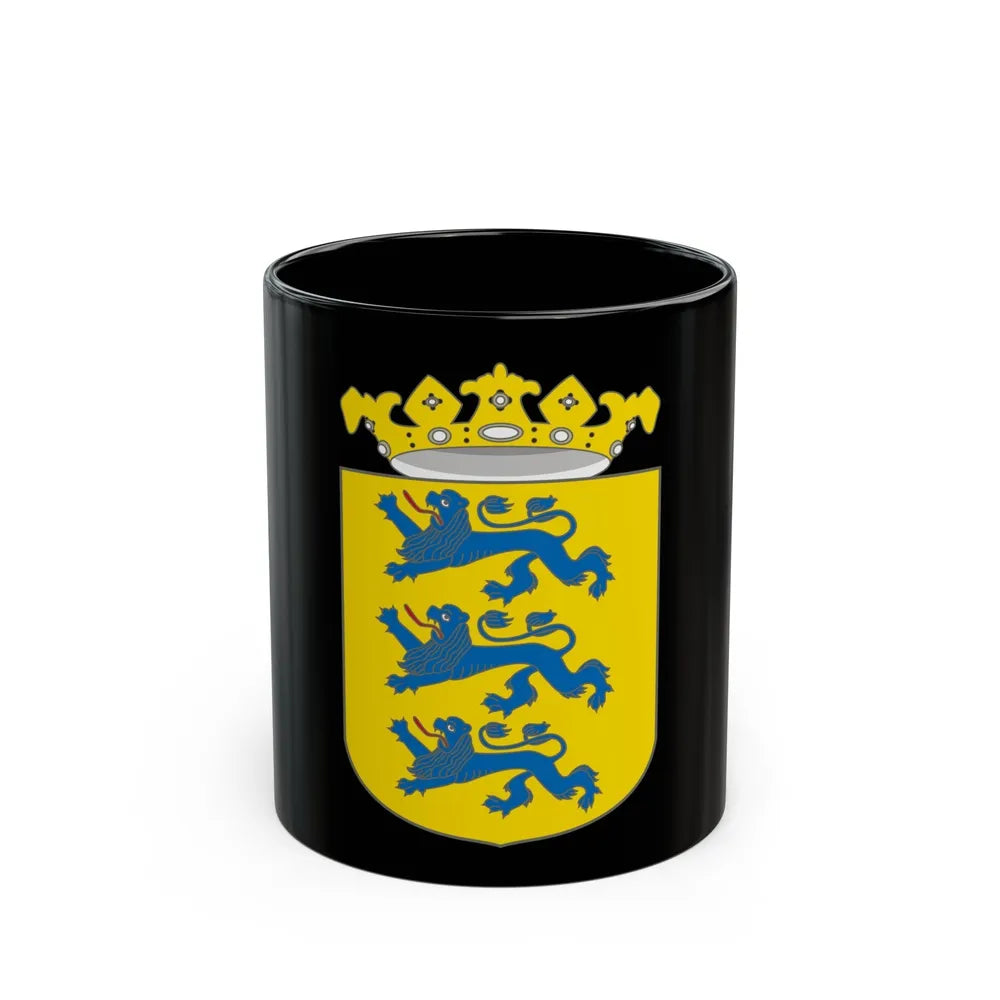 Coat of arms of Swedish Estonia - Black Coffee Mug-11oz-Go Mug Yourself