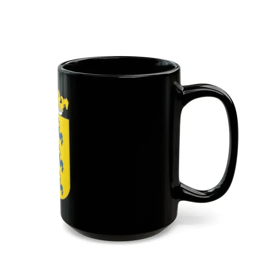 Coat of arms of Swedish Estonia - Black Coffee Mug - Go Mug Yourself
