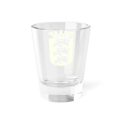 Coat of arms of Swedish Estonia correct colours (Estonia) (Coat of Arms) Shot Glass 1.5oz - Go Mug Yourself