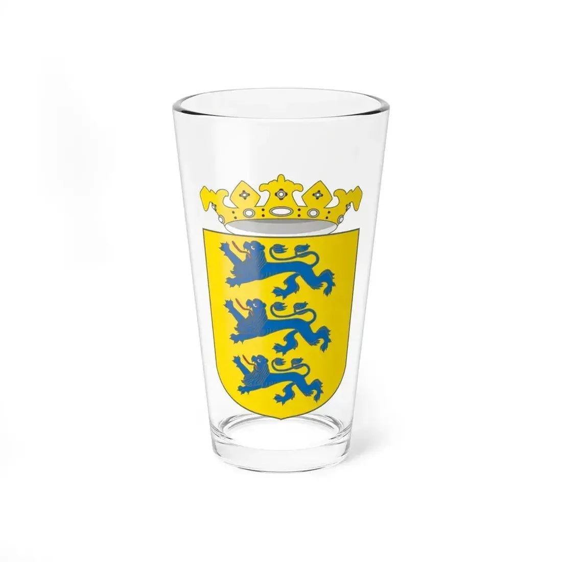 Coat of arms of Swedish Estonia - Pint Glass 16oz 16oz - Go Mug Yourself
