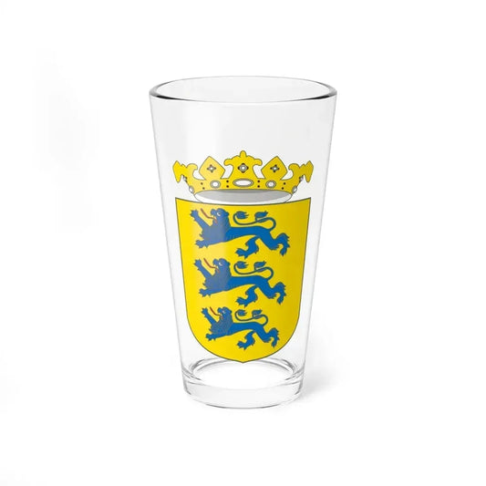 Coat of arms of Swedish Estonia - Pint Glass 16oz 16oz - Go Mug Yourself