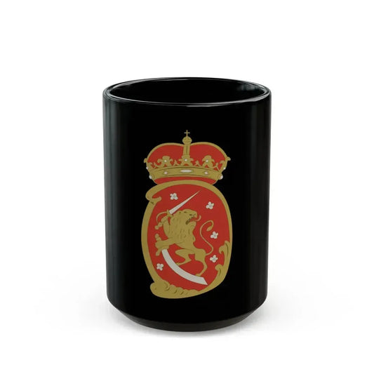 Coat of arms of Swedish Finland - Black Coffee Mug 15oz - Go Mug Yourself