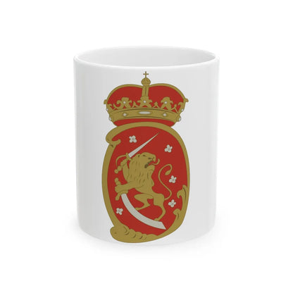 Coat of arms of Swedish Finland - White Coffee Mug-11oz-Go Mug Yourself