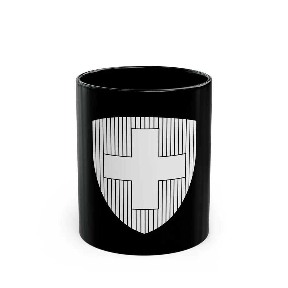 Coat of Arms of Switzerland 2 - Black Coffee Mug-11oz-Go Mug Yourself