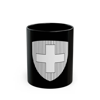 Coat of Arms of Switzerland 2 - Black Coffee Mug-11oz-Go Mug Yourself