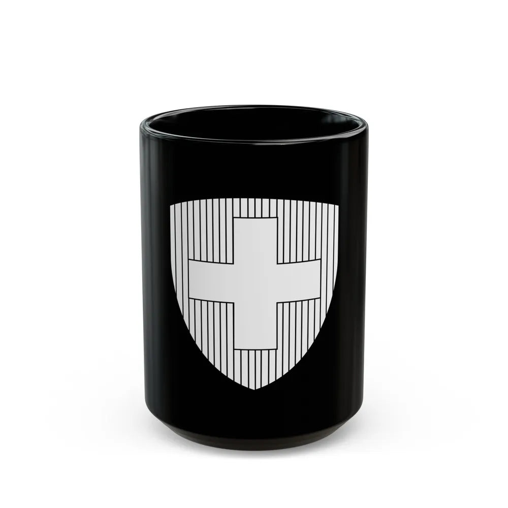 Coat of Arms of Switzerland 2 - Black Coffee Mug-15oz-Go Mug Yourself