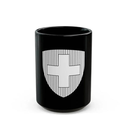 Coat of Arms of Switzerland 2 - Black Coffee Mug 15oz - Go Mug Yourself
