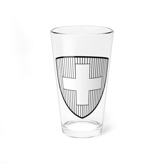 Coat of Arms of Switzerland 2 - Pint Glass 16oz 16oz - Go Mug Yourself