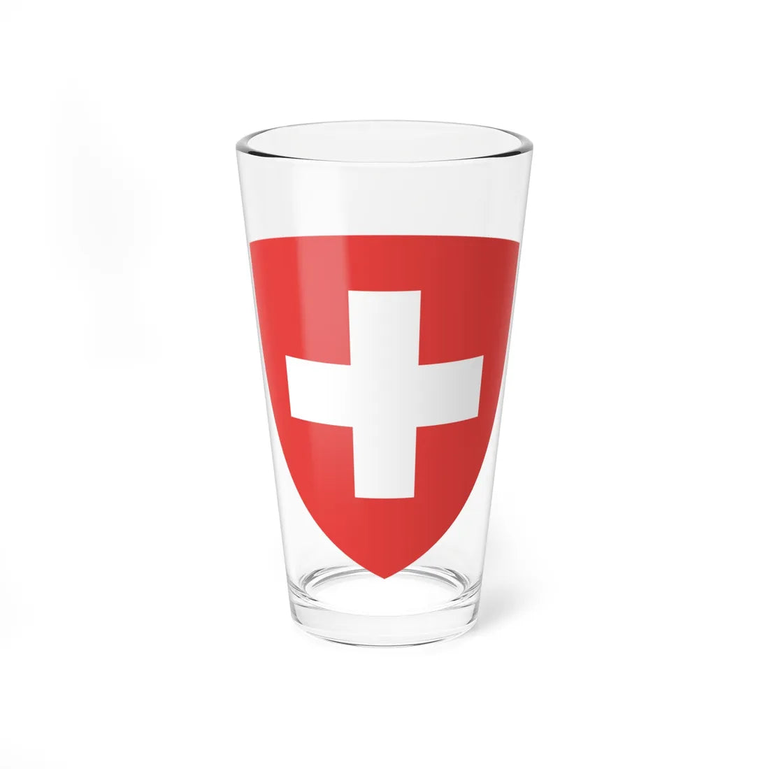 Coat of Arms of Switzerland - 2 (Switzerland) (Coat of Arms) Pint Glass 16oz 16oz - Go Mug Yourself