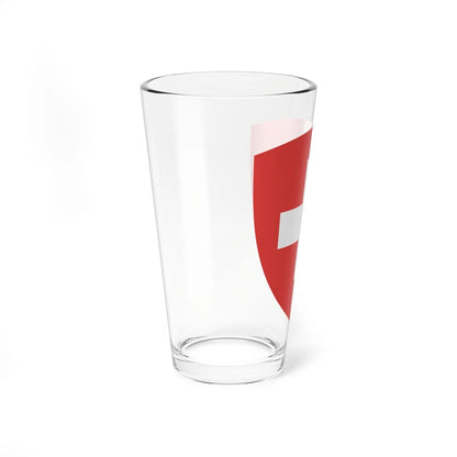 Coat of Arms of Switzerland - 2 (Switzerland) (Coat of Arms) Pint Glass 16oz - Go Mug Yourself