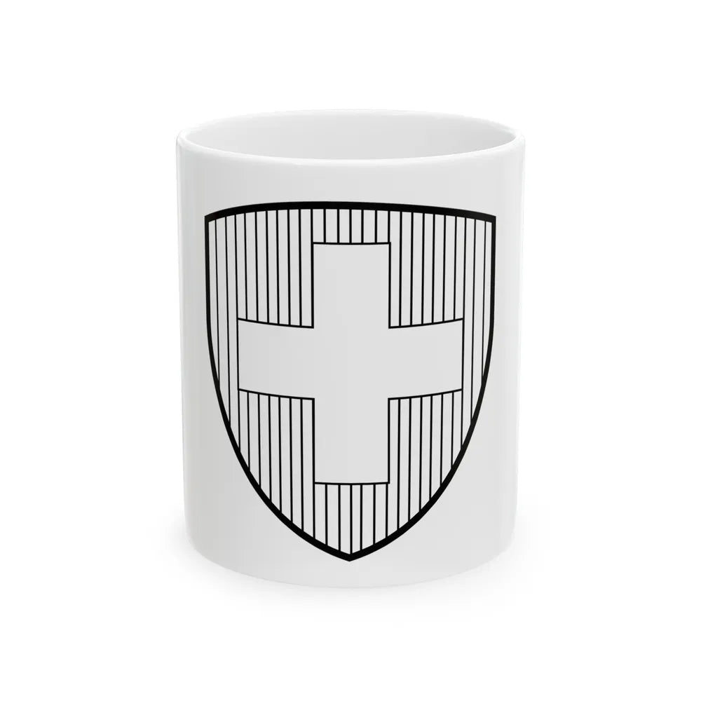 Coat of Arms of Switzerland 2 - White Coffee Mug-11oz-Go Mug Yourself