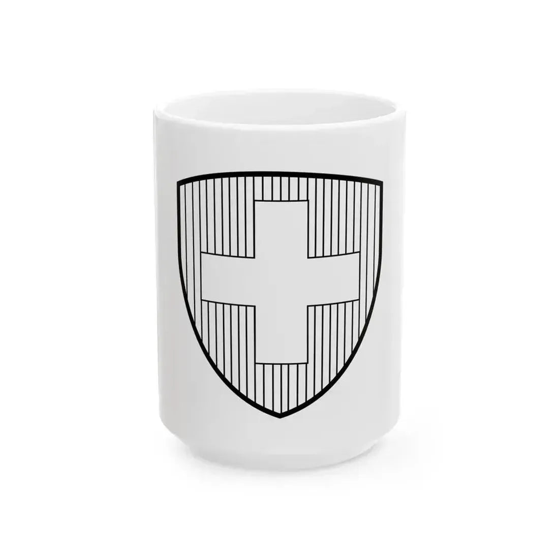Coat of Arms of Switzerland 2 - White Coffee Mug 15oz - Go Mug Yourself