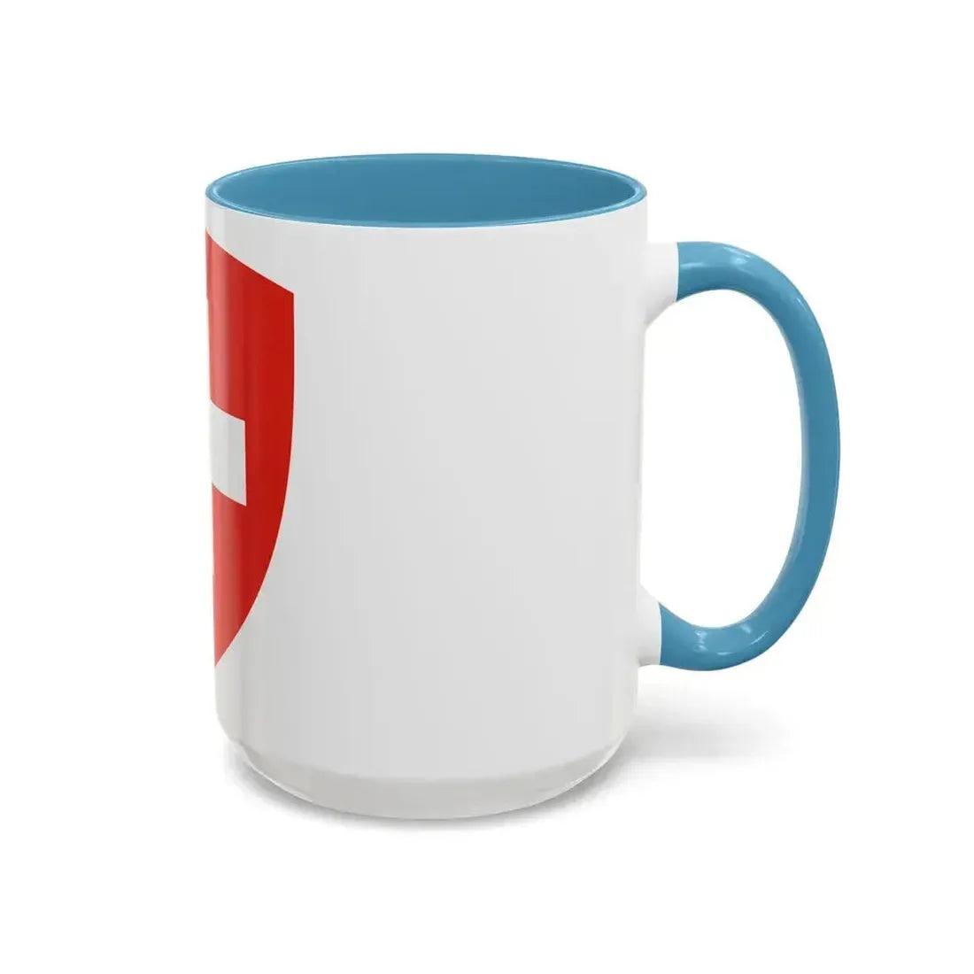 Coat of Arms of Switzerland - Accent Coffee Mug - Go Mug Yourself