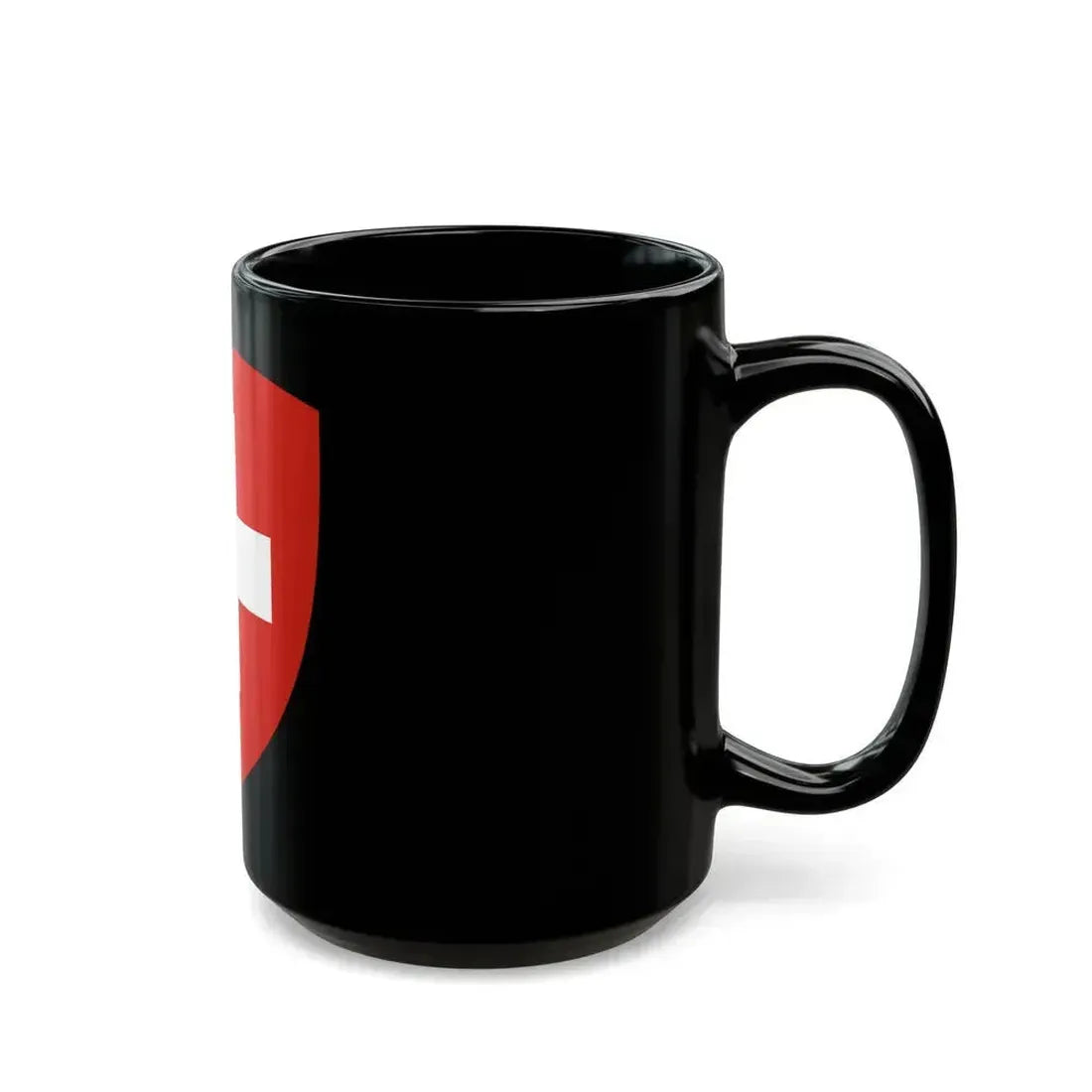 Coat of Arms of Switzerland - Black Coffee Mug - Go Mug Yourself