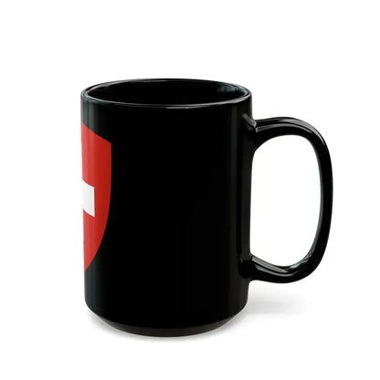 Coat of Arms of Switzerland - Black Coffee Mug - Go Mug Yourself