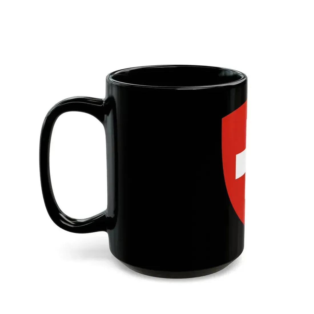 Coat of Arms of Switzerland - Black Coffee Mug - Go Mug Yourself