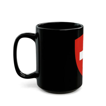 Coat of Arms of Switzerland - Black Coffee Mug - Go Mug Yourself