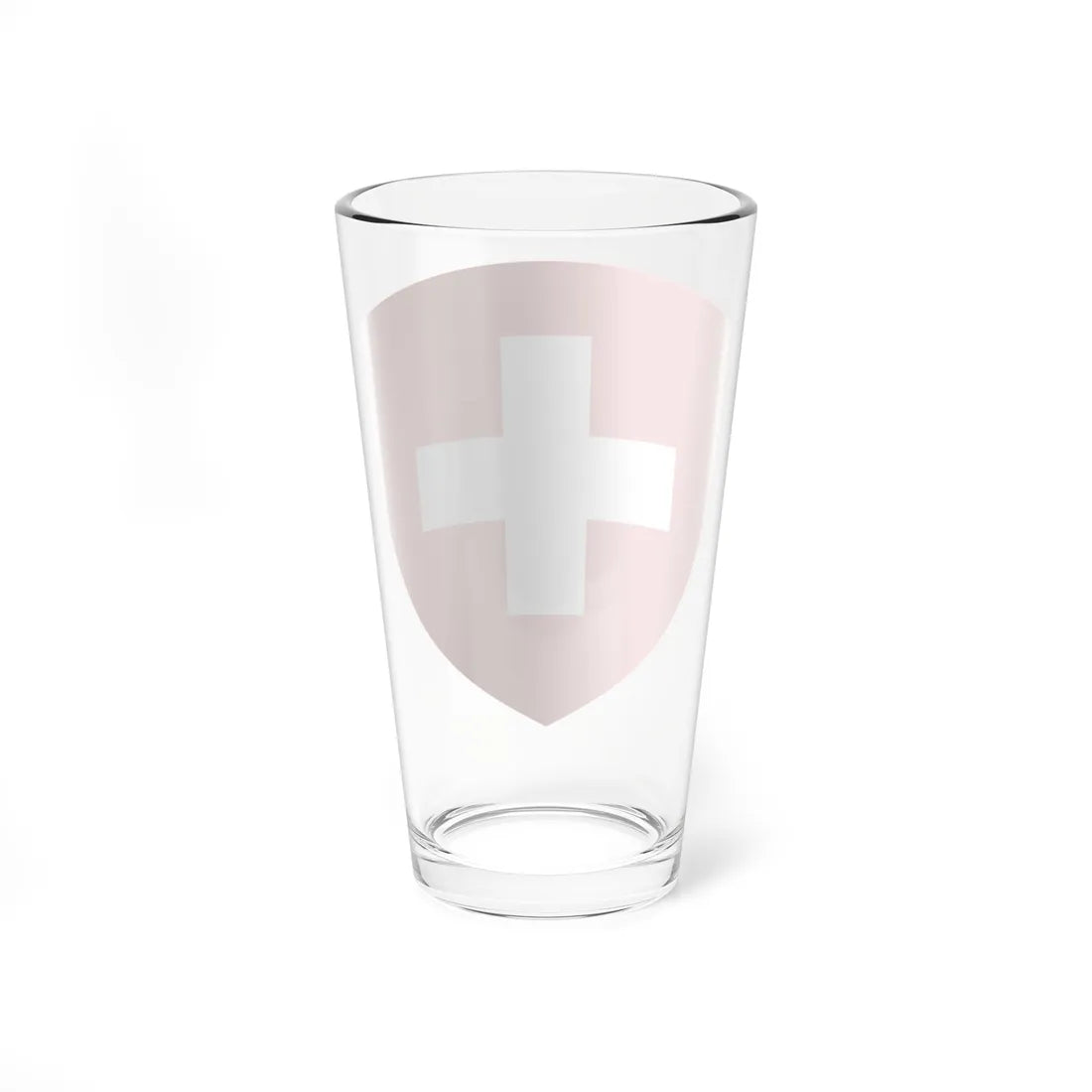 Coat of Arms of Switzerland Pantone (Switzerland) (Coat of Arms) Pint Glass 16oz - Go Mug Yourself