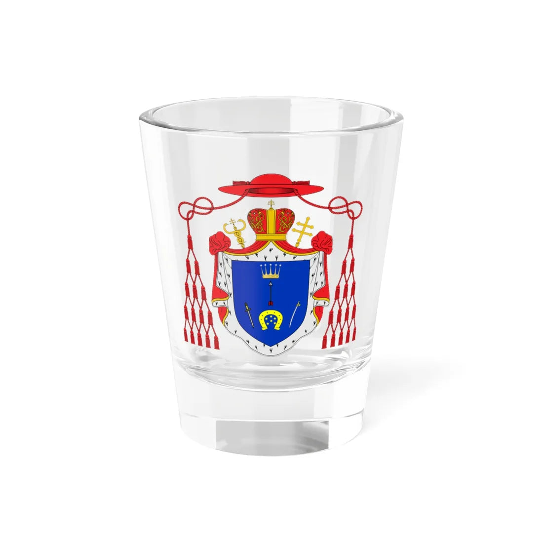 Coat of arms of Sylvester Sembratovych (Ukraine) (Coat of Arms) Shot Glass 1.5oz 1.5oz - Go Mug Yourself