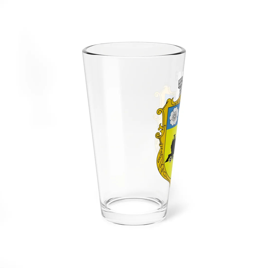 Coat of Arms of Synelnykove (Ukraine) (Coat of Arms) Pint Glass 16oz - Go Mug Yourself