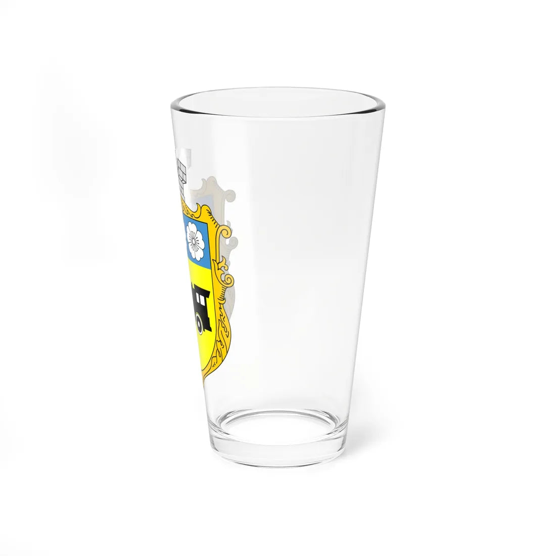 Coat of Arms of Synelnykove (Ukraine) (Coat of Arms) Pint Glass 16oz - Go Mug Yourself