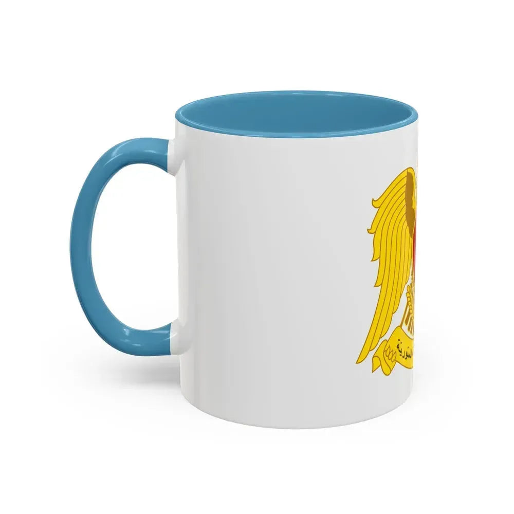 Coat of arms of Syria - Accent Coffee Mug - Go Mug Yourself