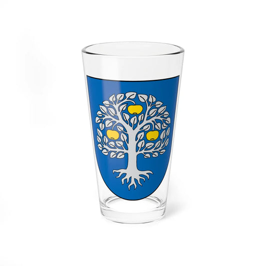 Coat of arms of Šėta (Lithuania) (Coat of Arms) Pint Glass 16oz 16oz - Go Mug Yourself
