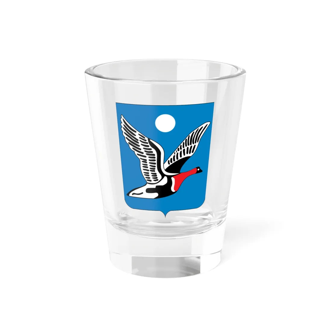 Coat of Arms of Taimyria (Russia) (Coat of Arms) Shot Glass 1.5oz 1.5oz - Go Mug Yourself