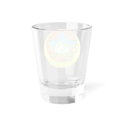 Coat of Arms of Tajik ASSR 04.1929-24.02.1931 (Tajikistan) (Coat of Arms) Shot Glass 1.5oz - Go Mug Yourself
