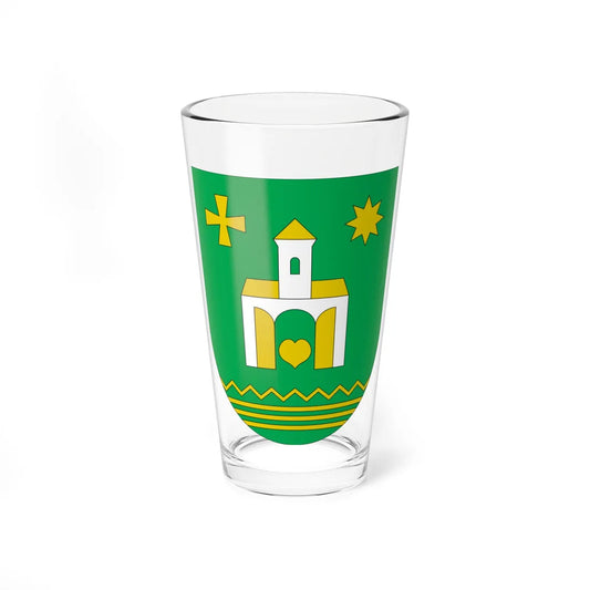 Coat of Arms of Talalaivskiy raion (Ukraine) (Coat of Arms) Pint Glass 16oz 16oz - Go Mug Yourself