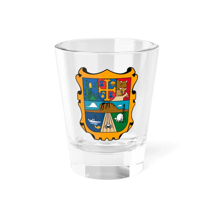Coat of arms of Tamaulipas (Mexico) (Coat of Arms) Shot Glass 1.5oz 1.5oz - Go Mug Yourself