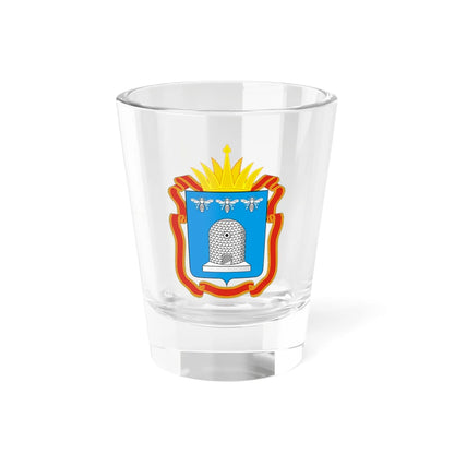 Coat of arms of Tambov Oblast (Russia) (Coat of Arms) Shot Glass 1.5oz 1.5oz - Go Mug Yourself