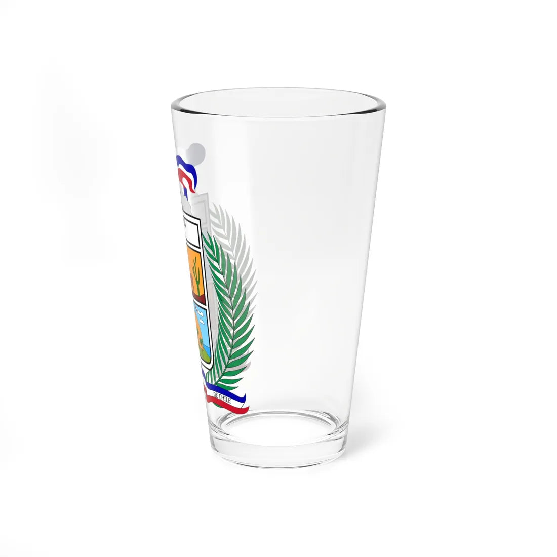 Coat of arms of Tarapaca Chile (Chile) (Coat of Arms) Pint Glass 16oz - Go Mug Yourself