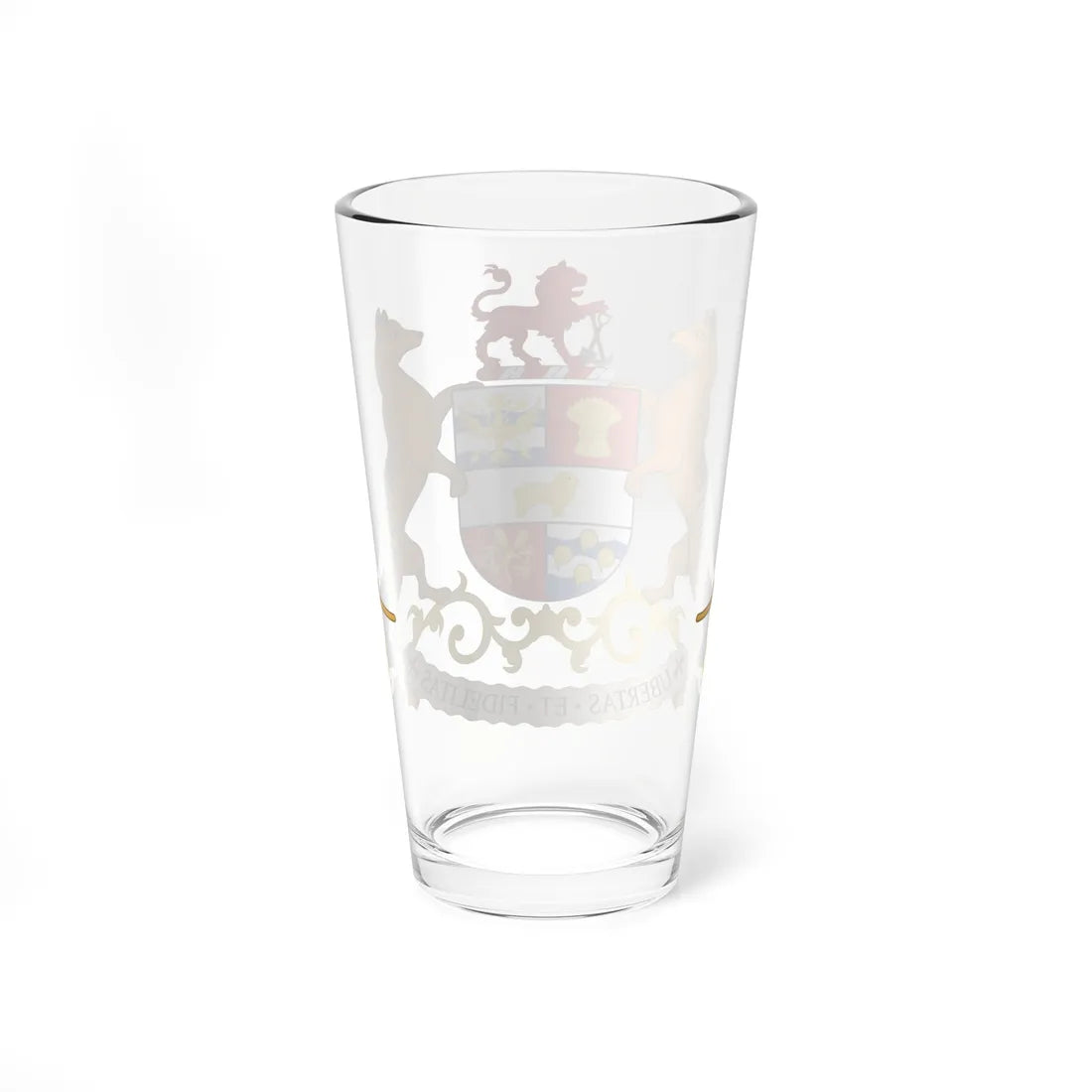 Coat of arms of Tasmania (Australia) (Coat of Arms) Pint Glass 16oz - Go Mug Yourself